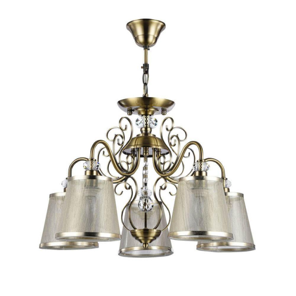 Freya Classic Driana Бронза Антик Потолочный светильник E14 40W FR2405-PL-05-BZ