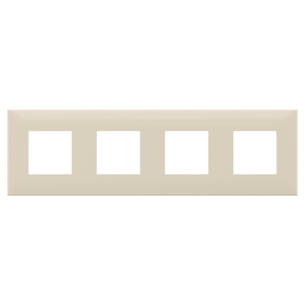 Купить DKC Рамка "Avanti", "Ванильная дымка", 4 поста (8 мод.)
