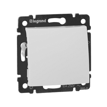 Legrand Valena Бел Выключатель кнопочный 1-клавишный 774411