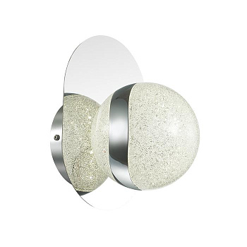 Odeon Light 4193/8WL ODL19 73 хром/белый Бра LED 8W DOMUS