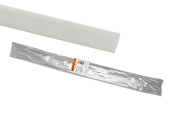 TDM Термоусаживаемая трубка ТУТнг 12/6 белая по 1м (50 м/упак) SQ0518-0222