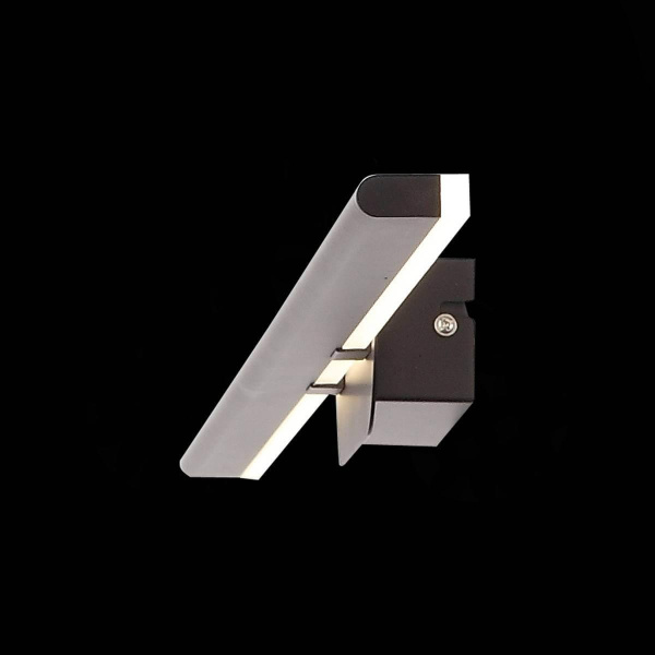 Купить ST Luce SL1598.411.01 Светильник настенный Черный/Белый LED 1*18W