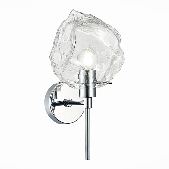 ST LUCE  SL1175.101.01 Бра хром/прозрачный E14 1*40W