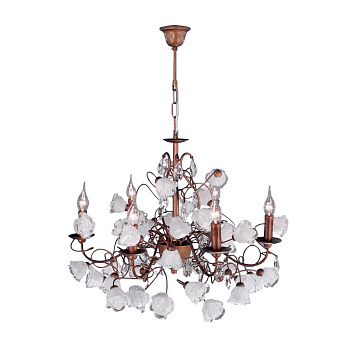 Citilux EL324P06.1 Rosetta Brune+Bianco Люстра