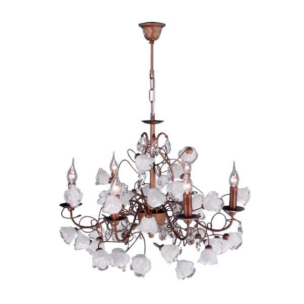 Citilux EL324P06.1 Rosetta Brune+Bianco Люстра