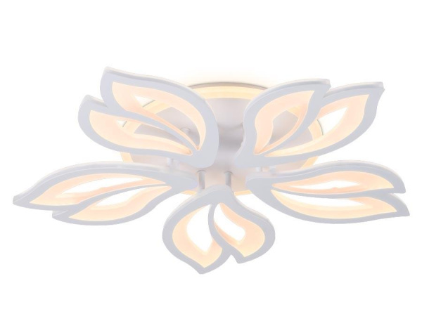 Купить Ambrella Потолочный светодиодный светильник с пультом FA543/5 WH белый 104W 580*560*80 (ПДУ РАДИО 2.4)