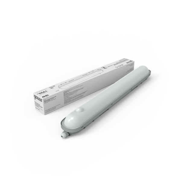 Купить Gauss Св-к лин СПП-176 EVO 18W 1950lm 4000K 200-240V IP65 600*76*82мм ИК-сенс и соед в лин LED 864424218-S