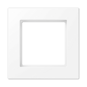 JUNG A 550 Белый матовый Рамка 1-ая A5581BFWWM