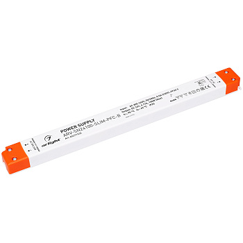 Arlight Блок питания ARV-SN24100-SLIM-PFC-B (24V, 4.17A, 100W) (IP20 Пластик, 3 года) 022171(2)