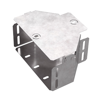 Промрукав Переходник симметричный с крышкой Стандарт 200х100х100 PR16.0475