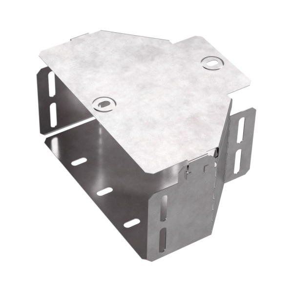 Промрукав Переходник симметричный с крышкой Стандарт 200х100х100 PR16.0475