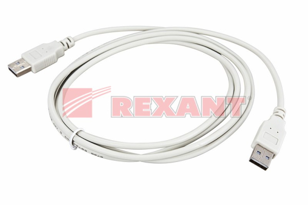 Купить Шнур USB-A (male) - USB-A (male) 1.8M Rexant 18-1144