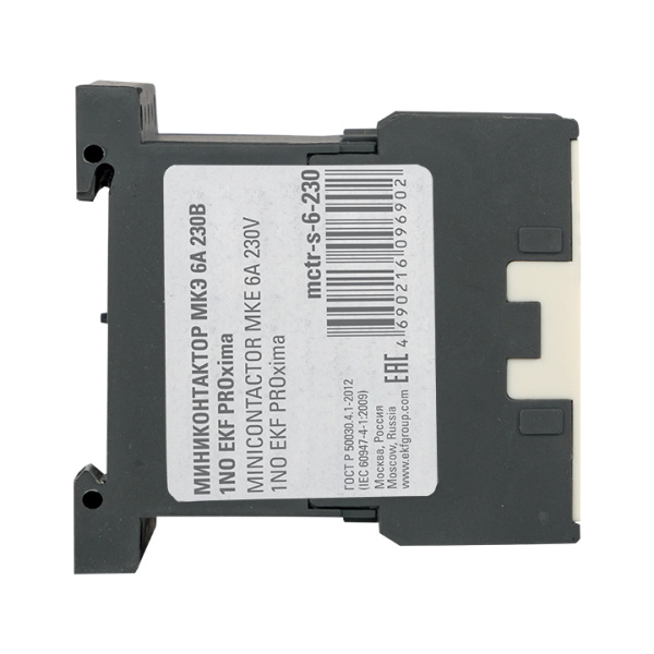 Купить EKF PROxima Миниконтактор МКЭ 6А 230В 1NO