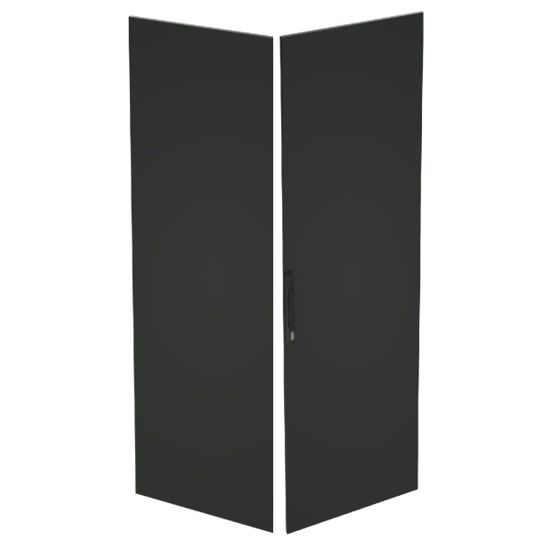 DKC Дверь двойная сплошная IT-CQE 2200x800, RAL7035