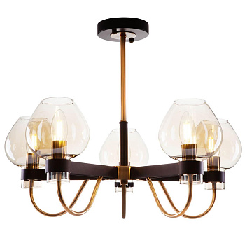 Freya Modern Tara Черный Люстра E14 60W FR5028PL-05B