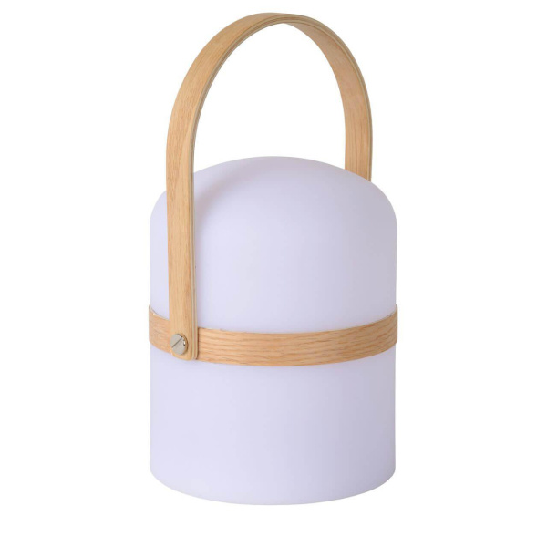 Купить Lucide Joe Акрыл/дерево Настольная лампа  LED 3 06800/03/31