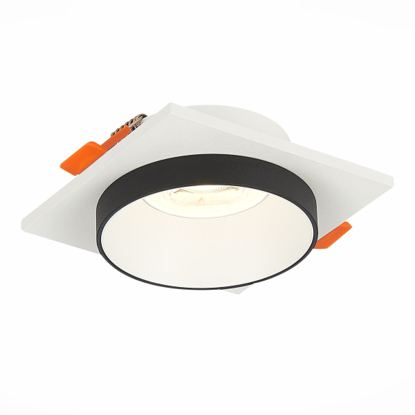 ST Luce ST206.518.01 Светильник встраиваемый Мат. белый GU10 1*50W L92xW92xH41 220V Без ламп