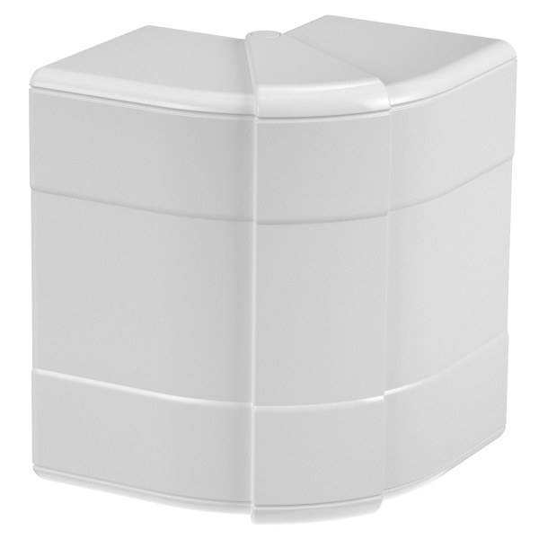 OBO Bettermann Угол внешний кабель-канала Rapid 45-2 регулируемый 53x100 мм, ПВХ, светло-серый RAL7035 6113052