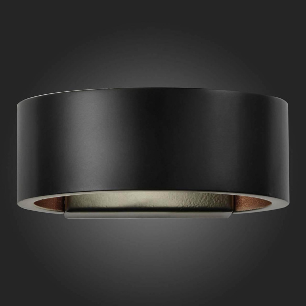 Купить ST LUCE SL591.401.01 Светильник настенный  Черный, Золото/Черный, Золото LED 1*6W