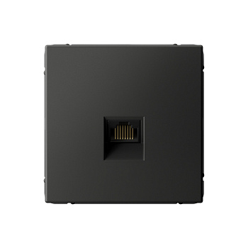 Systeme Electric ArtGallery Базальт Розетка компьютерная RJ45, кат. 6A, механизм