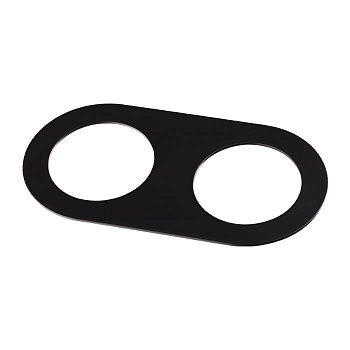 Novotech 357916 NT19 089 черный Рамка декоративная к артикулам 357585-357587, 357589, 357909-357910 METIS