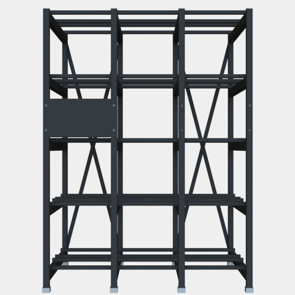 Systeme Electric Стеллаж 5 полочный 2 ряда 1360х935х1855