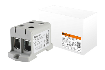 TDM Клемма вводная силовая КВС 4 ввода 16-95 кв.мм. серая SQ0833-0104