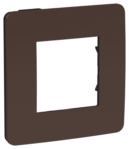 Купить SE Unica Studio Шоколад/Антрацит Рамка 1-ная NU280217