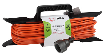 ЭРА UFx-1e-3x0.75-30m-IP44 Удлинитель силовой на рамке c/з 1 гн 30м ПВС 3x0.75