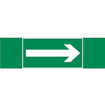 Varton пиктограмма "СТРЕЛКА" 310х90мм для аварийно-эвакуационного светильника Basic IP65 V5-EM02-60.002.013