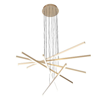 ST Luce SL394.223.06 Светильник подвесной Матовое золото/Белый LED 6*16,6W 4000K