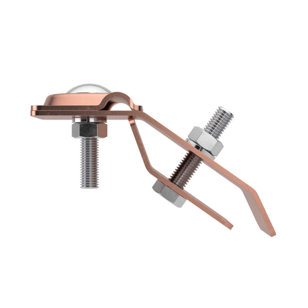 Купить DKC Держатель прутка на водостоке с болтом, медь