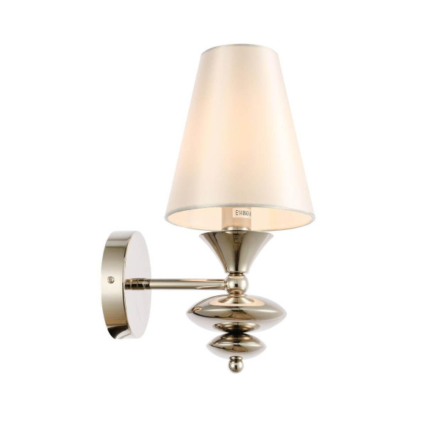 Купить Evoluce SL1137.101.01 Бра Никель/Белый E14 1*40W