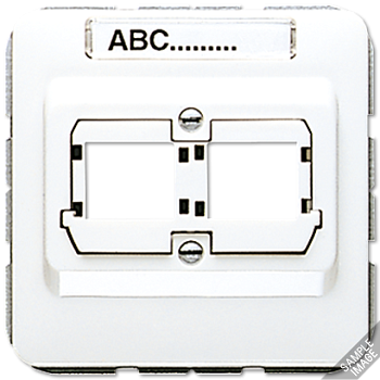JUNG Крышка для 2-x гнезд Reichle de Мassari 569-21ACS