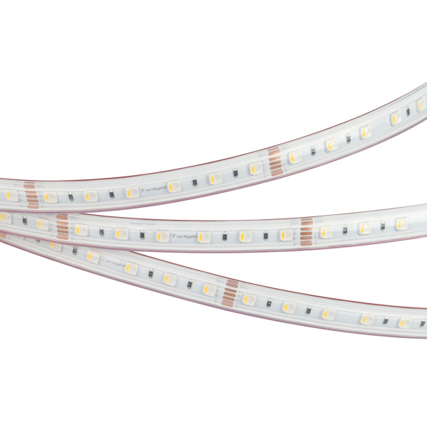 Arlight Светодиодная лента RTW-PS-B60-14mm 24V RGBW-White-4-in-1 (19.2 W/m, IP67, 5060, 5m) (-) 034186