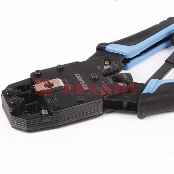 Купить Кримпер для обжима 10P10C / 8P8C / 6P6C / 4P4C (ht-200R) ТАЙВАНЬ Rexant 12-3442-1