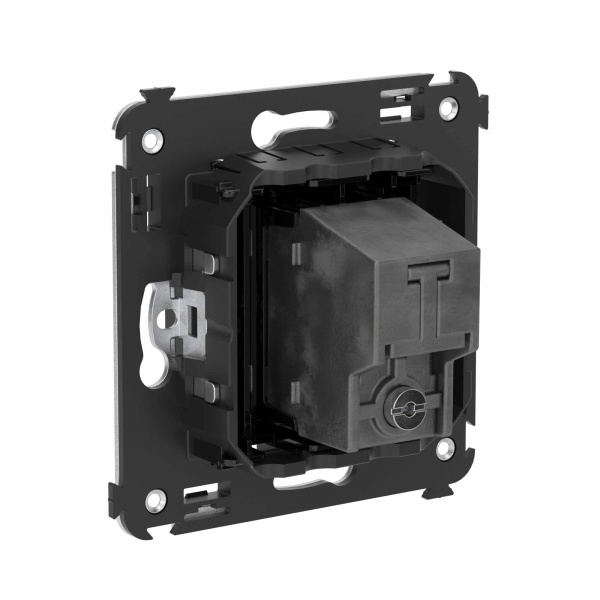 Купить DKC Розетка TV оконечная в стену, "Avanti", "Черный квадрат"