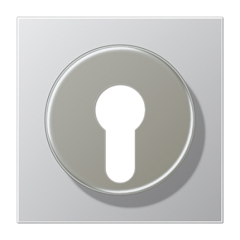 JUNG Крышка для выключателя с замком алюминий AL2928