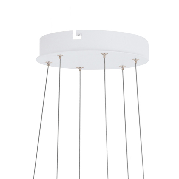 Купить Eglo Подвес LED PENAFORTE с димм., 42,5W(LED), Ø600, H1500, алюминий, белый/акрил, белый 39273