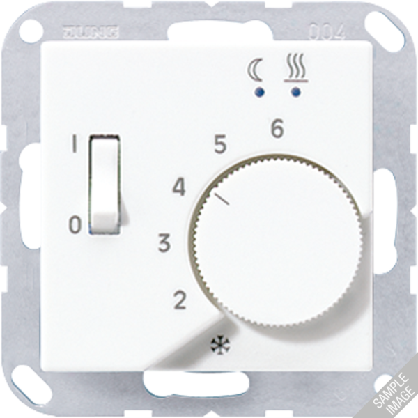 Купить JUNG A 500 Алюминий Регулятор теплого пола, 10(4)А FTRA231AL