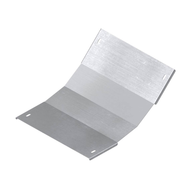 DKC Крышка на угол вертикальный внутренний 45 градусов, 80х600 R600 в комплекте с крепежными элементами и соединительными пластинами,необходимыми для