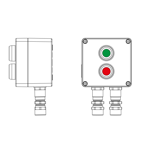DKC CPE-A-12-(1xP1G(11)-1xP1R(11))-2xKA2MHK(C)1Ex d e IIC Т5 Gb / Ex tb IIIC T95°C Db IP66