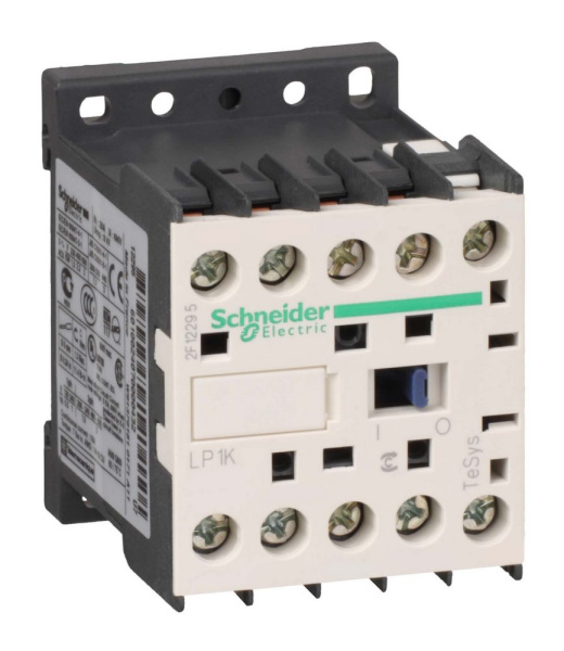 Купить SE Contactors K Контактор 3P, 6А, НО, 24V DС, ограничитель перенапряжения,пружинный зажим LP1K06103BD3