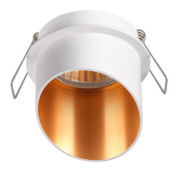 Novotech 370436 NT19 130 белый Встраиваемый светильник IP20 GU10 50W 220V BUTT