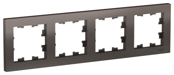 Купить Systeme Electric AtlasDesign Мокко Рамка 4-ая, универсальная