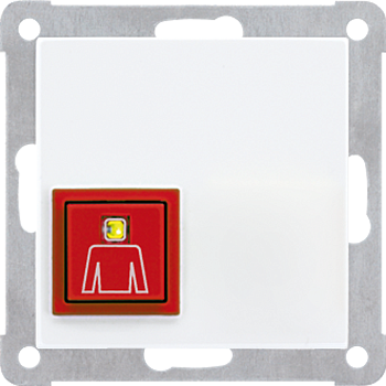 JUNG кнопка экстренного вызова, белый NRSAS0834RTWW