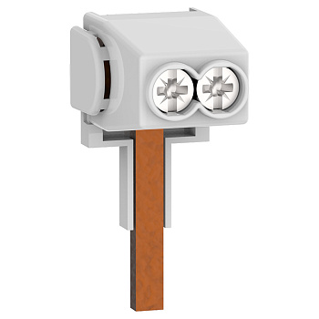 SE Easy9 Вводная клемма для 1-3 полюсных гребенчатых шинок, 4 шт. EZ9XPC04