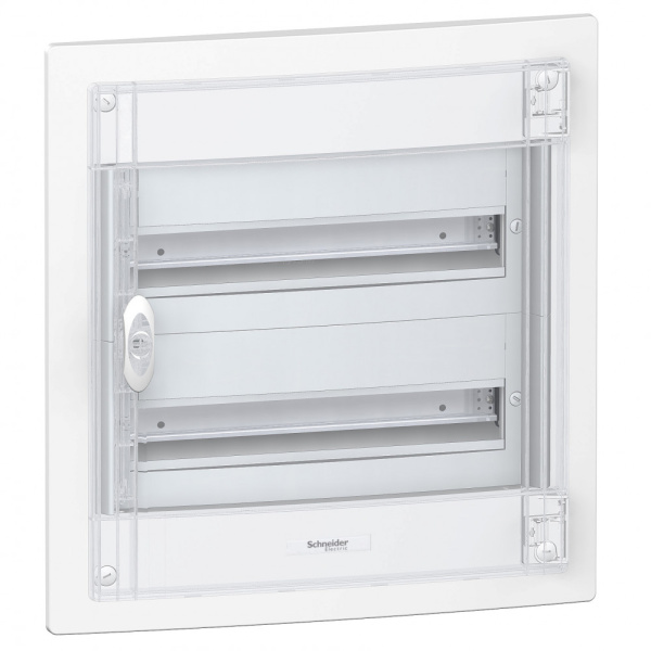 SE Pragma Бокс встраиваемый 36мод (2р) 486x510x129 прозрачная пластиковая дверь PRA24218