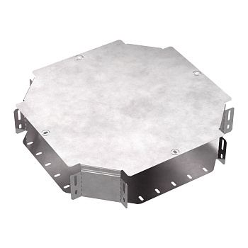 Промрукав Х-образный ответвитель с крышкой Стандарт 300х100 PR16.0467