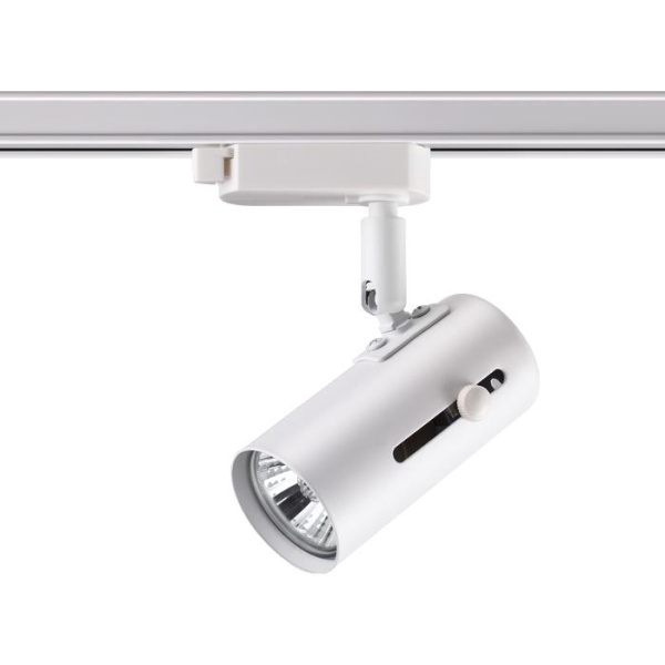 Novotech Трековый светильник, Pipe, белый, 1* GU10 370413
